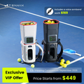 Tenniix OMNI World's First AI Multi-Racket Robot Deposit Reservation