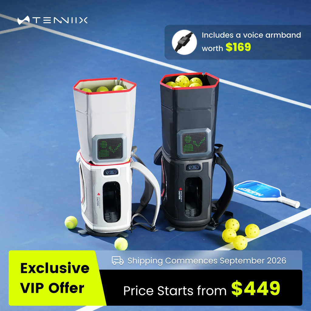 Tenniix OMNI World's First AI Multi-Racket Robot Deposit Reservation-1